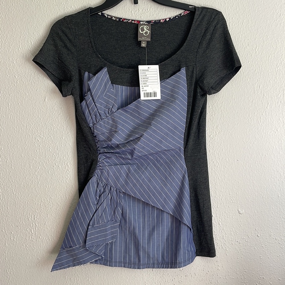 NWT Anthropologie Short Sleeve Summer Top